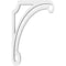 Ekena Millwork Arch Architectural Grade PVC Bracket, 5/8"W X 4 1/2"D X 7"H BKTP01X04X07AH - alternate 3